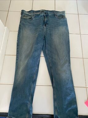 Old Navy Blue Straight-Leg Denim Jeans